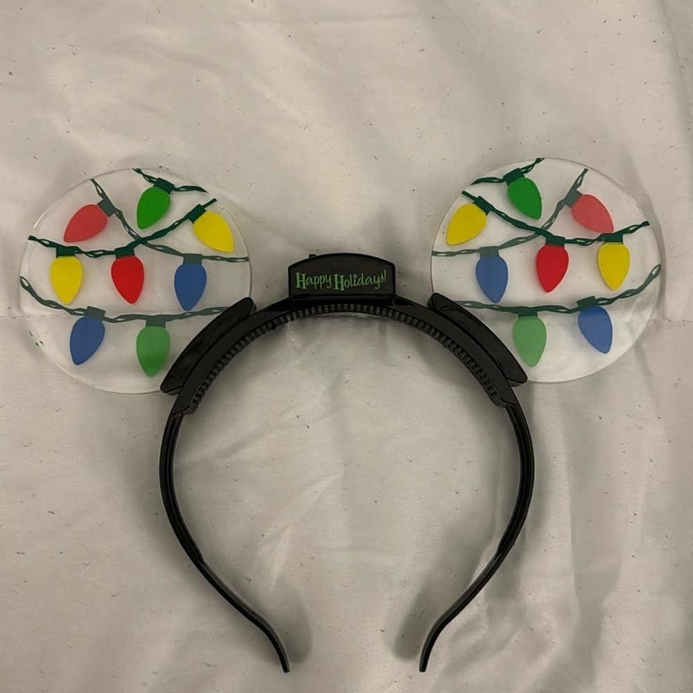 Disney Holiday Light-Up Mickey Ears Headband - Picture 3 of 4
